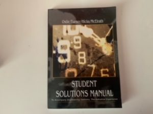 2005- Student Solutions Manaul- Ostle, Turner, Hicks, McElrath