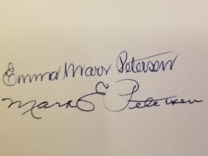1955 — To Love & To Cherish — Signed by Mark E Petersen & His Wife, Emma Marr Petersen