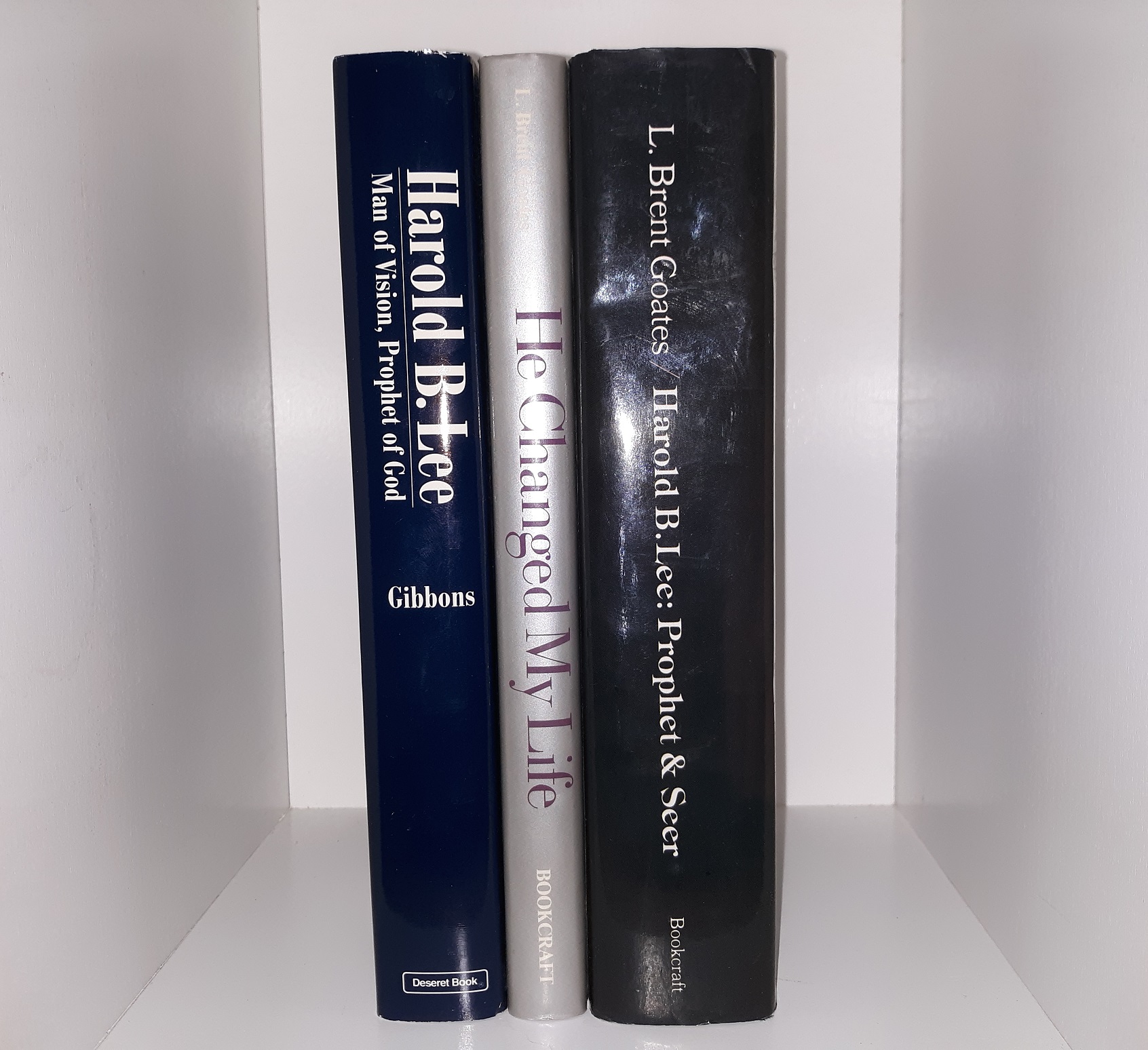 3 LDS Books on Harold B. Lee (See Details)