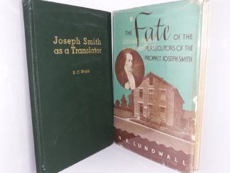 2 LDS Books on Joseph Smith (See Details)