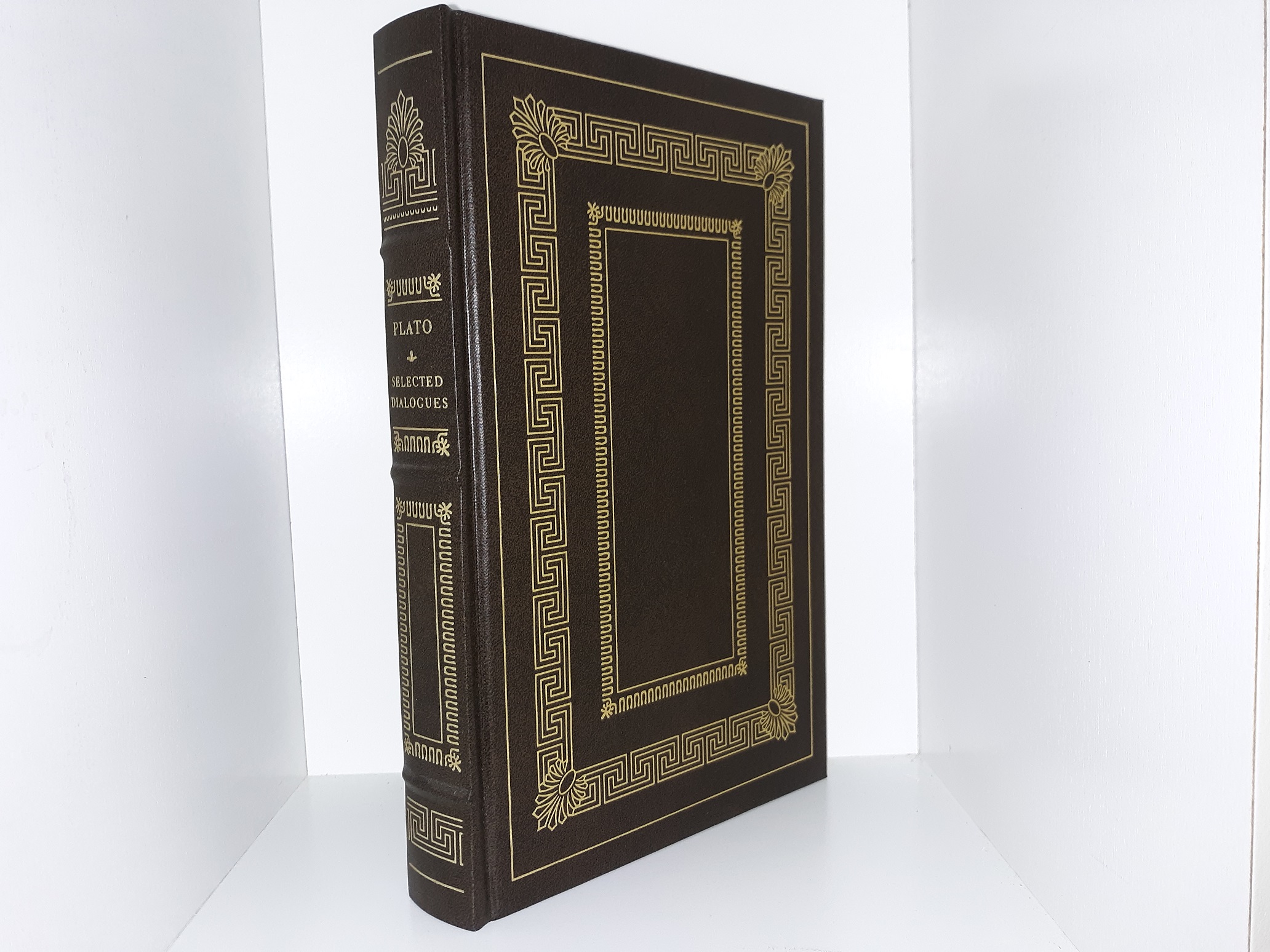 Plato: Selected Dialogues (Franklin Library Leather) (1983) ~ by Plato