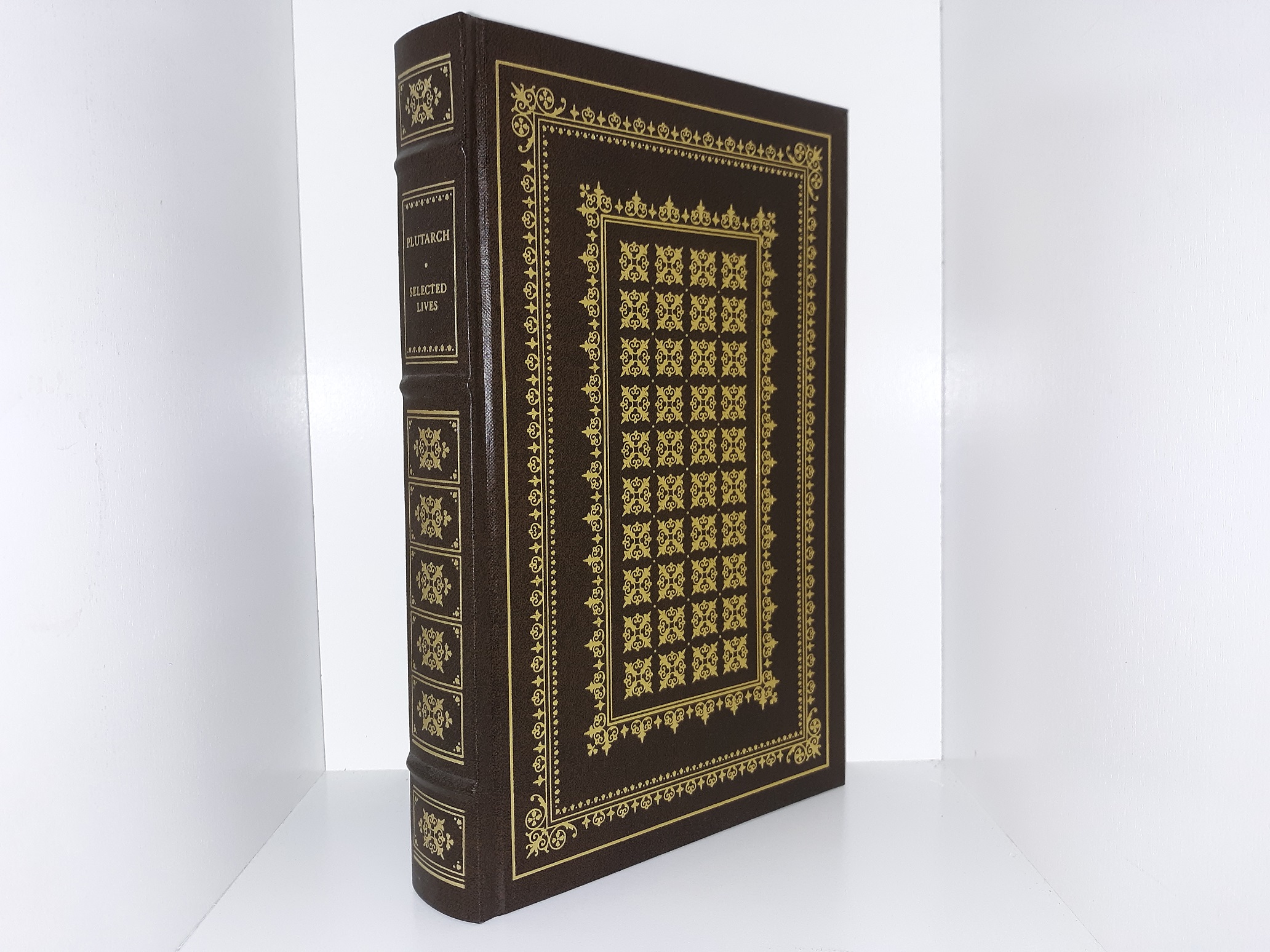 Plutarch: Selected Lives (Franklin Library Leather) (1982) ~ by Plutarch