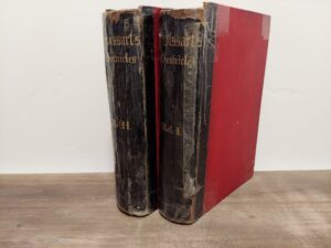 1874 reprint ~ Sir John Froissart ~ Chronicles of England, France and Spain ~ 2 Volume Set