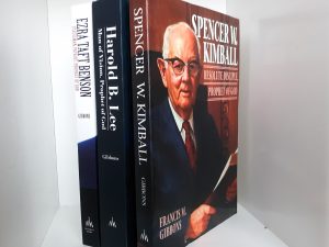 3 LDS Books about Prophets of the Church by Francis M. Gibbons (See Details)