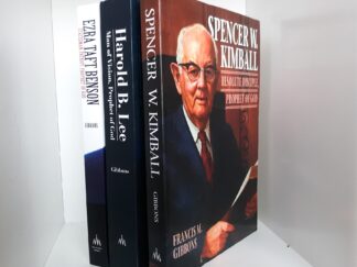 3 LDS Books about Prophets of the Church by Francis M. Gibbons (See Details)