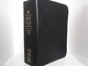 LDS Black Leather Quadruple Combination (1996)