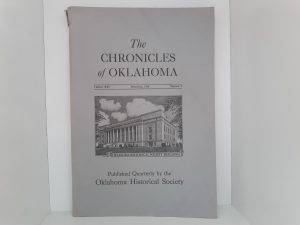 The Chronicles of Oklahoma: Vol. 21, No. 4, December, 1943 (1943)