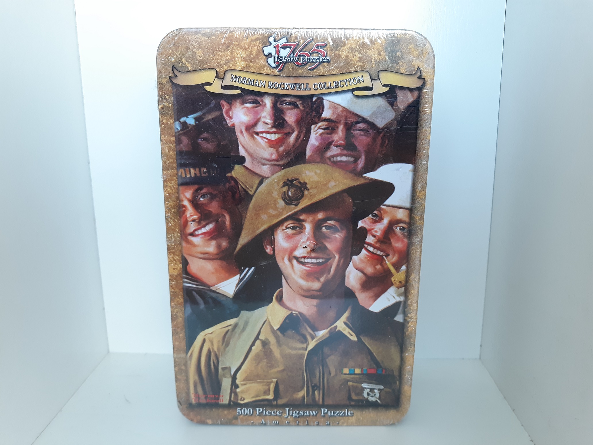 Norman Rockwell Collection: “Are We Downhearted?” 500 Piece Jigsaw Puzzle (New)