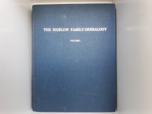 The Bigelow Family Genealogy: Vol. 1 (1986)