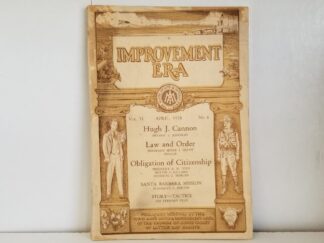Improvement Era -- April 28 -- Vol. 31, No. 6 -- "Hugh J. Cannon" by Bryant S. Hinckley, "Law & Order" by Heber J. Grant . . .