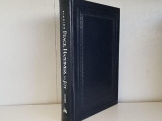 825 Leather Copies Made! --- Finding Peace, Happiness, and Joy --- Richard G. Scott