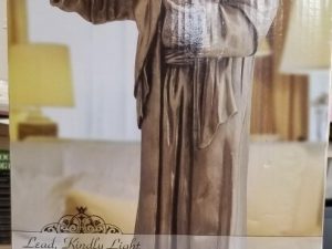 Lead, Kindly Light — Simon Dewey — 12″ Cold Cast Bronze — of the Savior, Jesus Christ — Altus