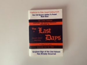 1970 — Scriptural and Secular Prophecies Pertaining to The Last Days — Robert W. X. Smith — Softcover