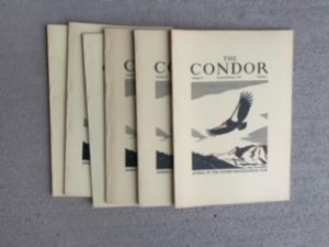 1950- 6 Issues of The Condor: A Magazine of Western Ornithology