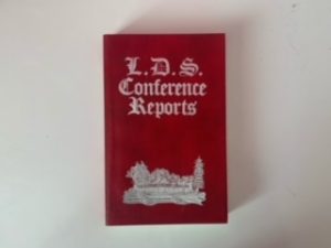 Reprint of 1918- LDS Conference Report