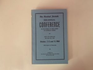 1960- One Hundred Thirtieth Semi-Annual Conference October 7,8, and 9 1960