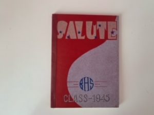 1945- Salute BHS high school Yearbook 1945