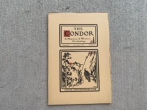 1920- The Condor Volume XXII November-December Number 6
