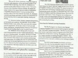 24 Issues of Edu-K Update – Educational Kinesiology Foundation Newsletters 1990s