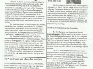 24 Issues of Edu-K Update - Educational Kinesiology Foundation Newsletters 1990s