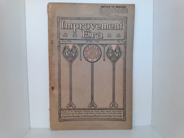 Improvement Era: Vol. 21, No. 8, June, 1918 (1918)