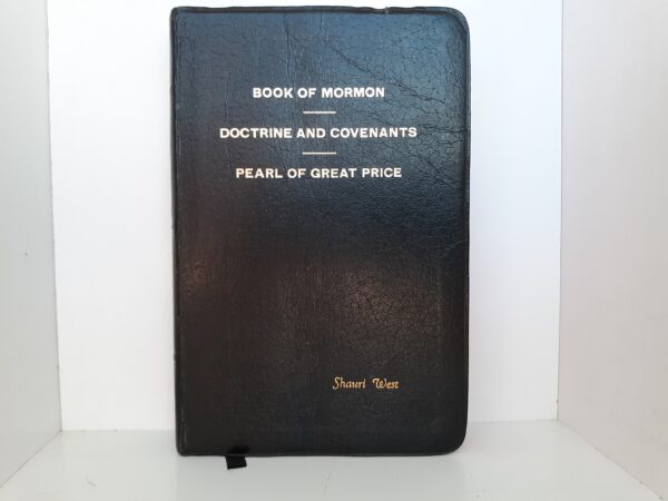 LDS Black Leather Triple Combination (1978)