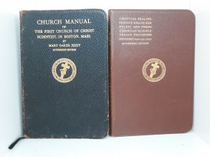 2 Leather Religious Books (See Details)