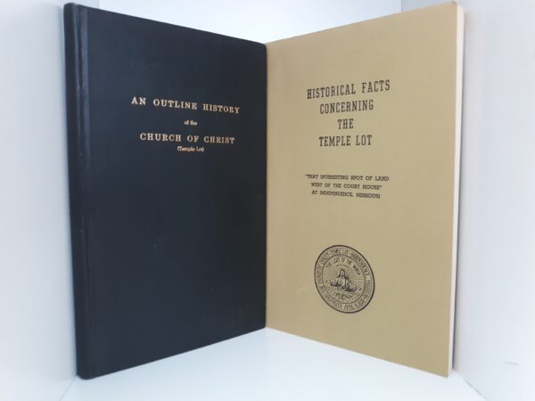 2 Books on the Church of Christ Temple Lot (See Details)
