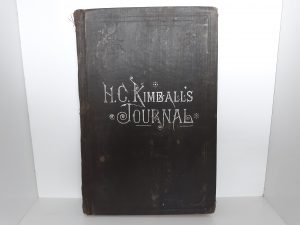 H. C. Kimball’s Journal (1882) ~ by H. C. Kimball