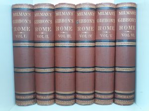 Milman’s Gibbons Rome 6 Vol. Set ~ by Edward Gibbon, Esq.