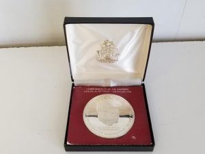 1974 — Commonwealth of the Bahamas Sterling Silver Proof — Ten Dollar Coin — First Anniversary of Independence 10 July 1973