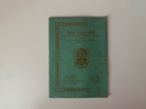 1936- Delta Theta Chi sorority book