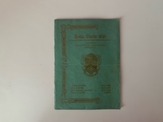 1936- Delta Theta Chi sorority book