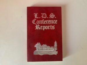 Reprint of 1914- LDS Conference Report