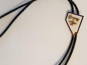 Kerak Temple Reno Nevada — Braided Leather Strap — White Background with Key