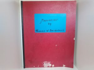 Memories ~ by Thomas W. Busenbark