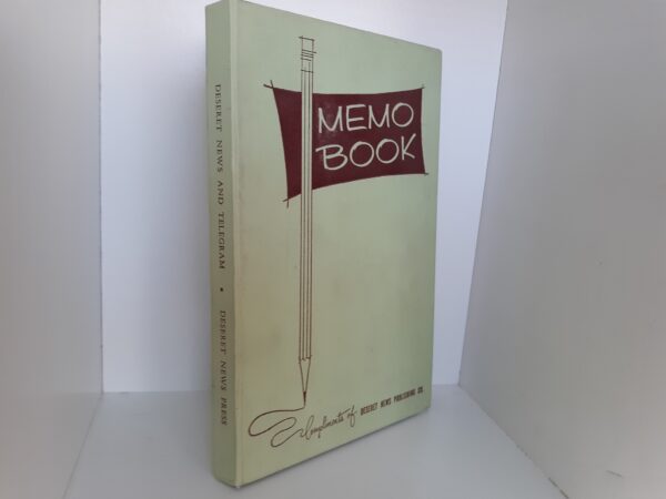 Used Deseret News and Telegram Memo Book
