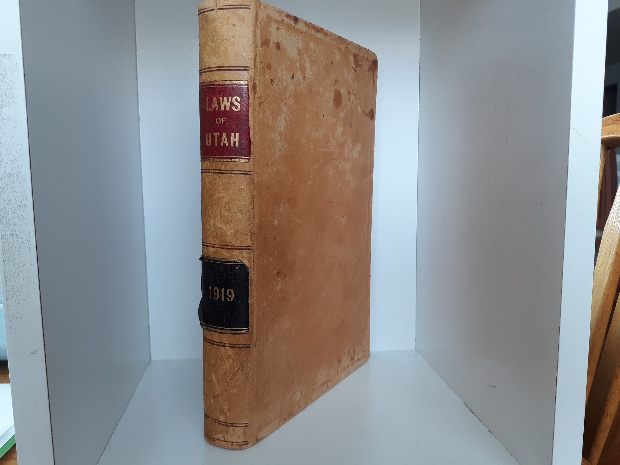 Laws of Utah: 1919 (1919)