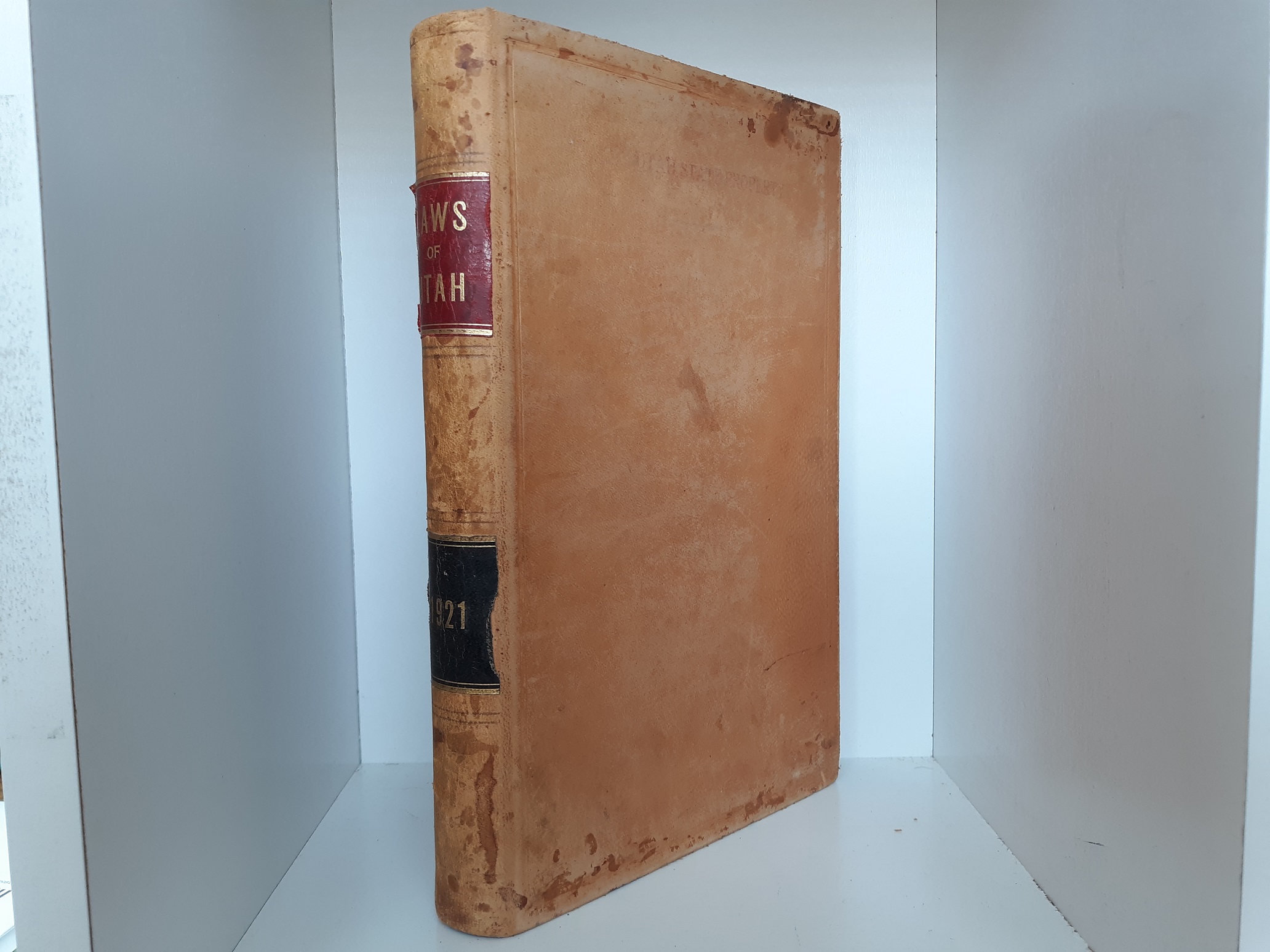 Laws of Utah: 1921 (1921)