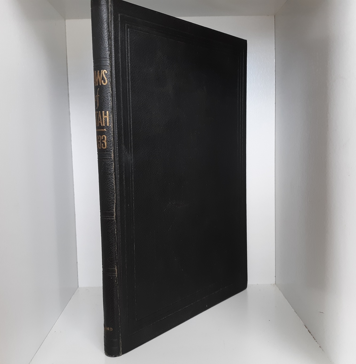 Laws of Utah: 1933 (1933)