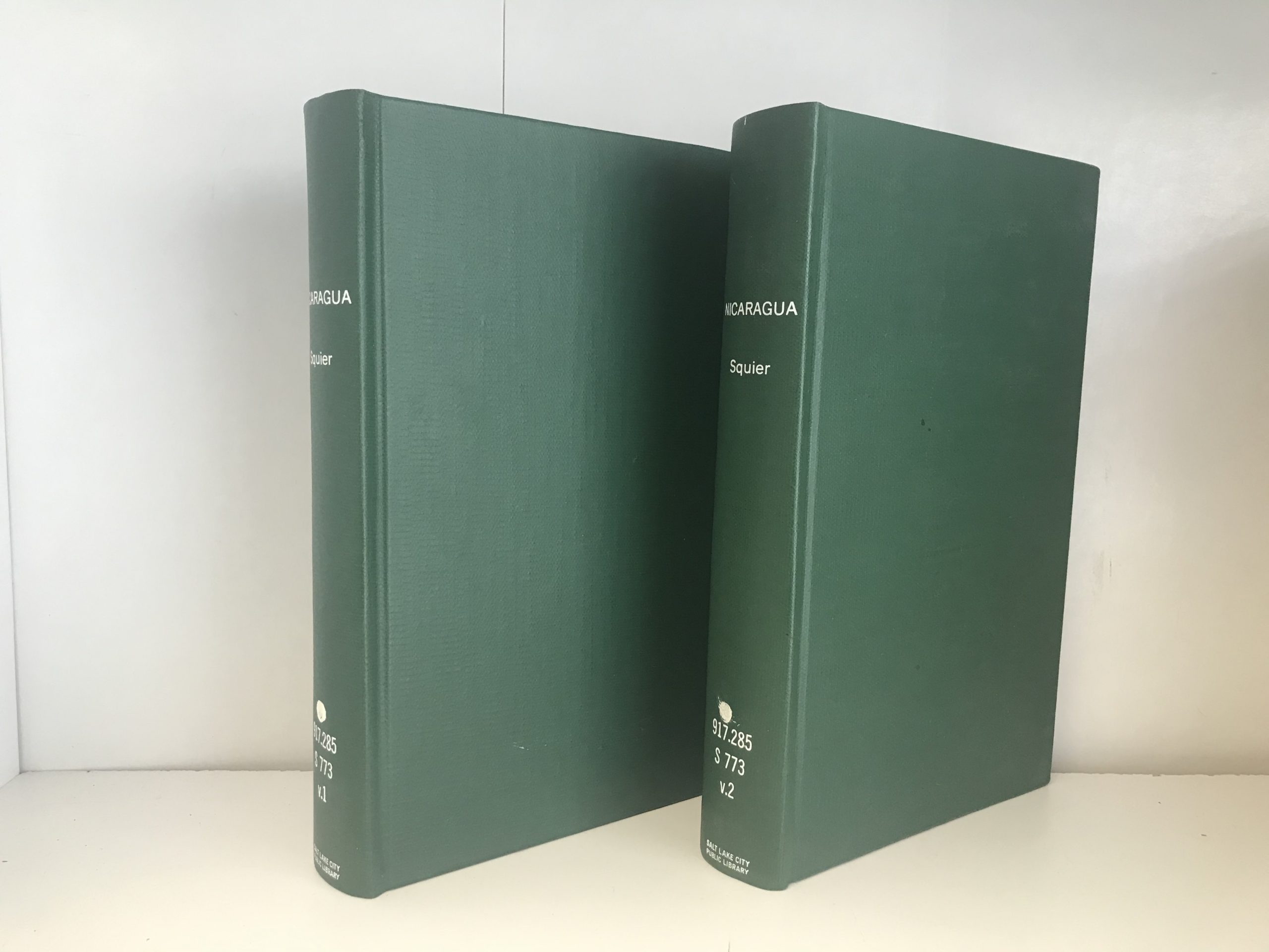 1852 ~ Nicaragua 2 Volume Set ~ E. G. Squier