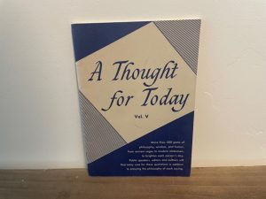 1967 ~ A Thought For Today ~ Vol. 5