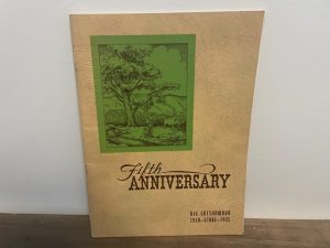 Fifth Anniversary ~ Big Cottonwood 1940-Stake-1945