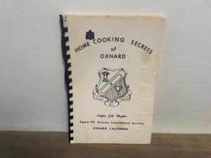 Home Cooking Secrets of Oxnard ~ Sigma Phi Gamma International Sorority