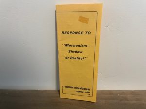 Response to “Mormonism Shadow or Reality?” ~ Mormon Miscellaneous Response Series #6