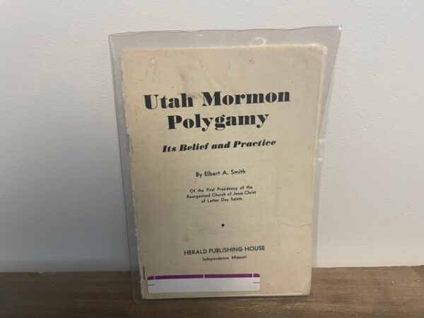 Utah Mormon Polygamy ~ Elbert A. Smith