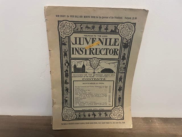 1906 ~ Juvenile Instructor ~ Vol. XLI, No. 22