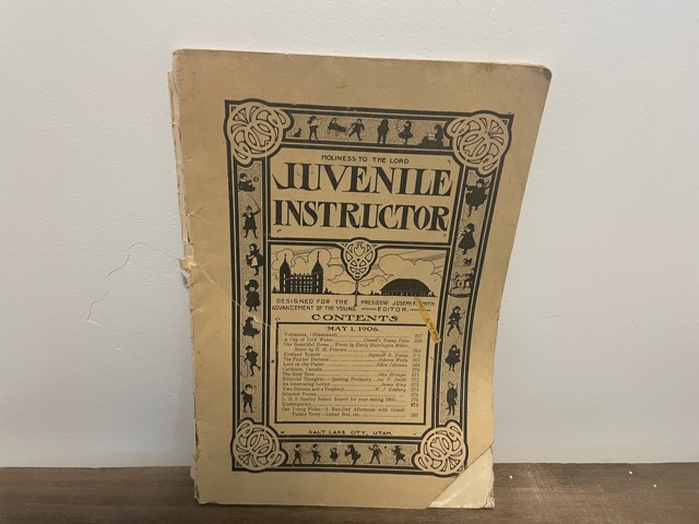 1906 ~ Juvenile Instructor ~ May 1, 1906