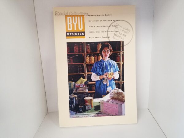 1994/1995 --- BYU Studies Volume 34 Number 4