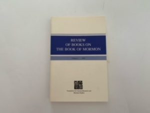 1990 — Review of Books on the Book of Mormon Volume 2 — F.A.R.M.S